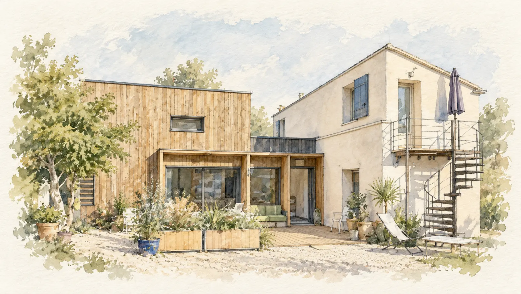 Projet SUE de réhabilitation d’une maison à La Bouilladisse